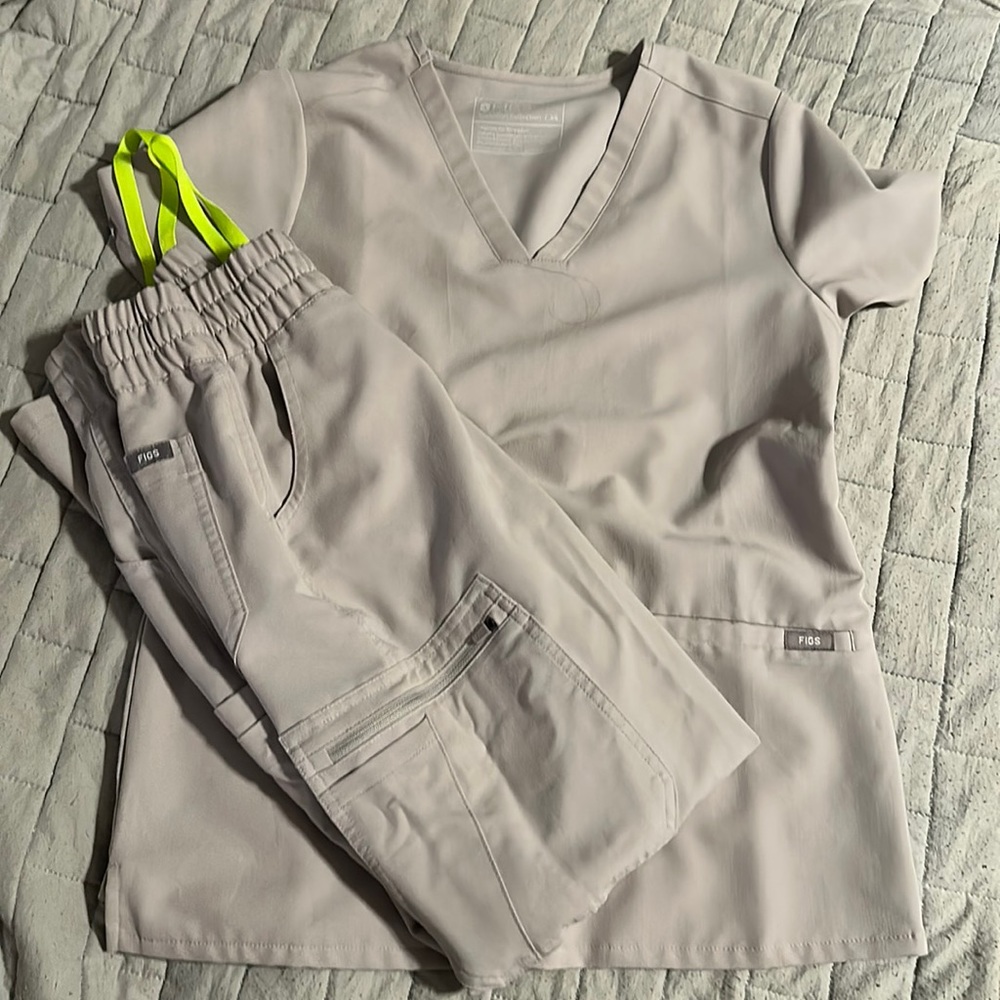 Figs scrub set size xs